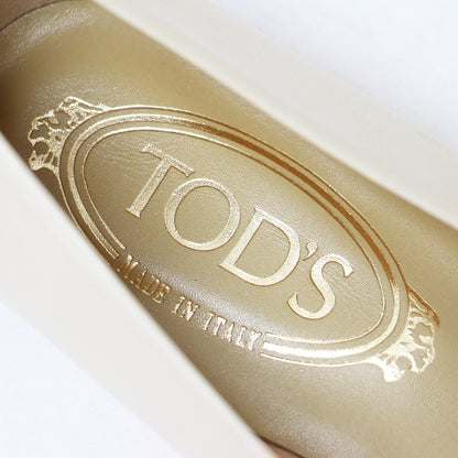 レザー バレエシューズ / パンプス ラウンドトゥ フラット リボン