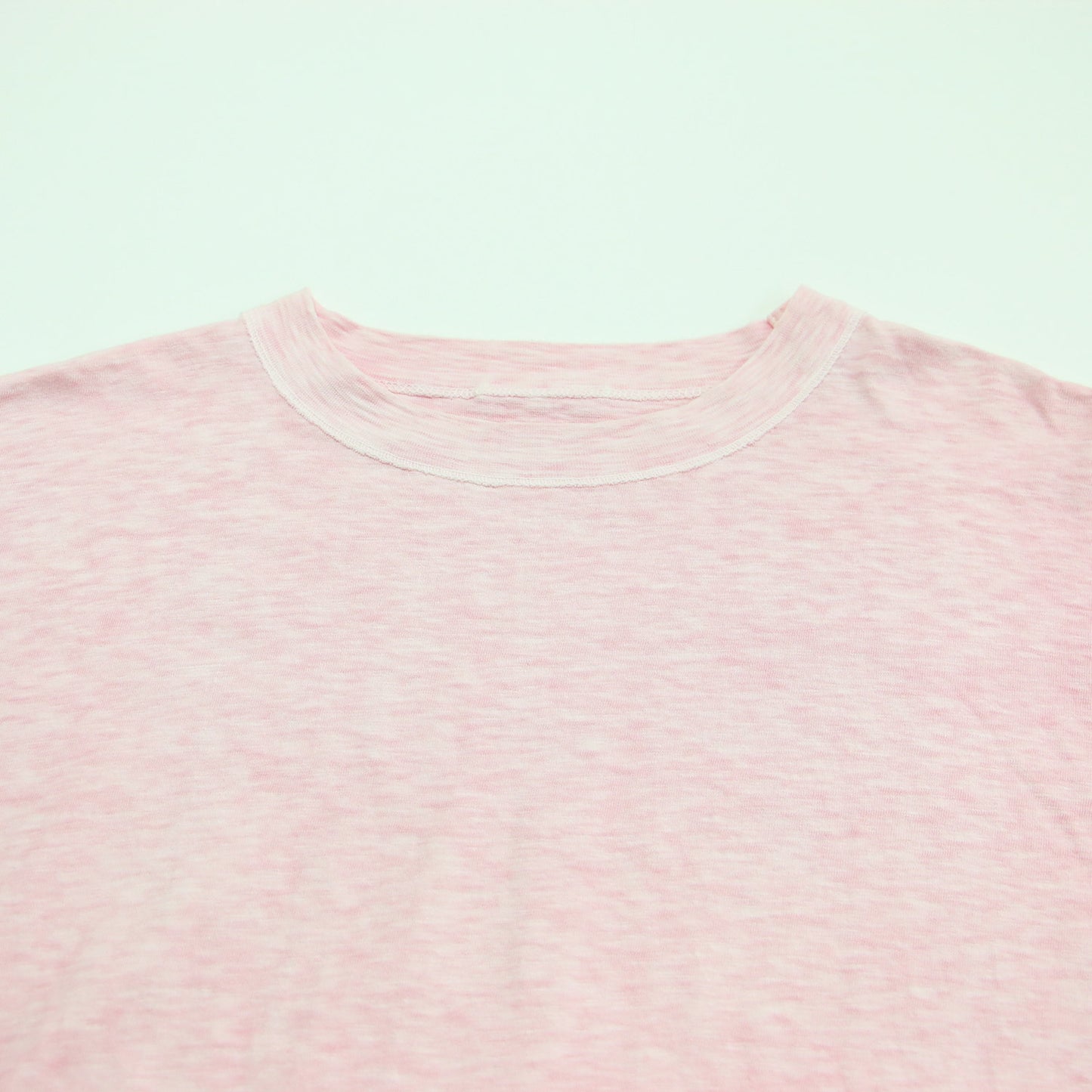 度詰天竺の908オーシャンTシャツ / カットソー 半袖 クルーネック オーバーサイズ バックポケット ロゴ 刺繍 コットン