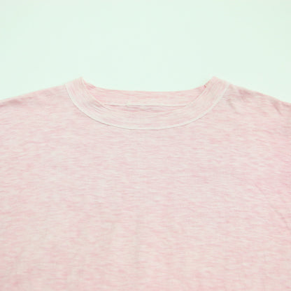 度詰天竺の908オーシャンTシャツ / カットソー 半袖 クルーネック オーバーサイズ バックポケット ロゴ 刺繍 コットン
