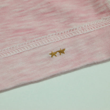 度詰天竺の908オーシャンTシャツ / カットソー 半袖 クルーネック オーバーサイズ バックポケット ロゴ 刺繍 コットン