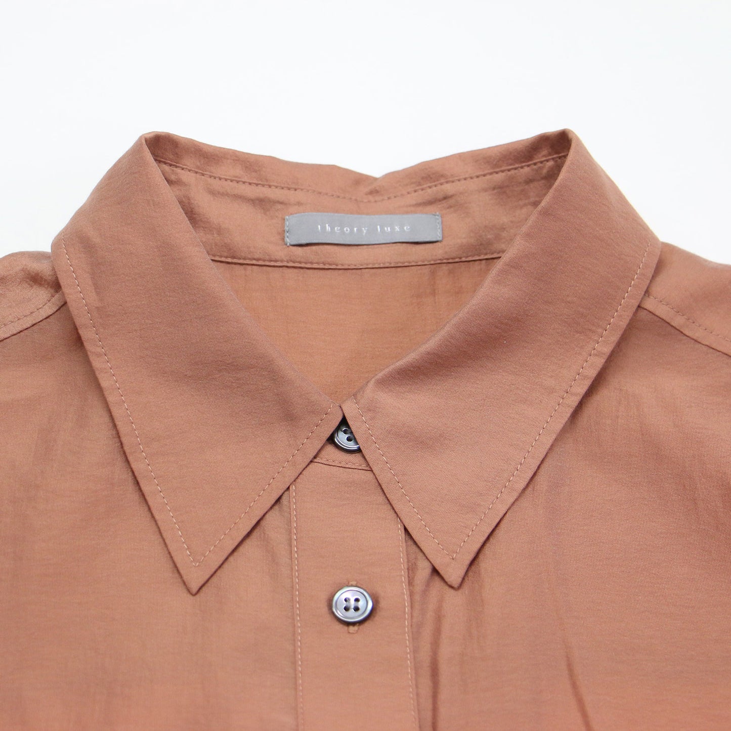 25春夏 ワイドスリーブ 半袖 シャツ / Tori Maddox Shirt ブラウス ドロップショルダー タック ワイド シアー