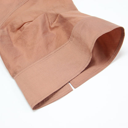 25春夏 ワイドスリーブ 半袖 シャツ / Tori Maddox Shirt ブラウス ドロップショルダー タック ワイド シアー