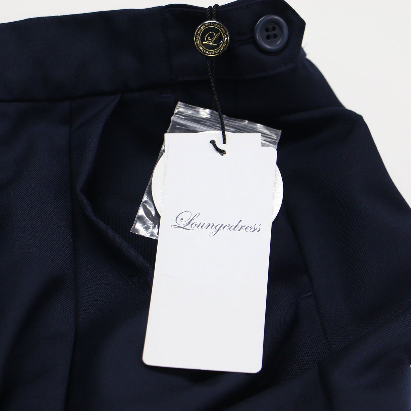 23春夏 ライト ツータック ワイドパンツ / ロング丈 ストレート センタープレス