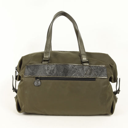 型押し ナイロン ハンドバッグ / トート ボストン 肩掛け