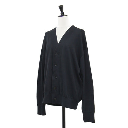 22春夏 スビン コットン オーバー カーディガン / SUVIN COTTON OVER プルオーバー Vネック ボタンダウン 長袖 ドロップショルダー ハイゲージ