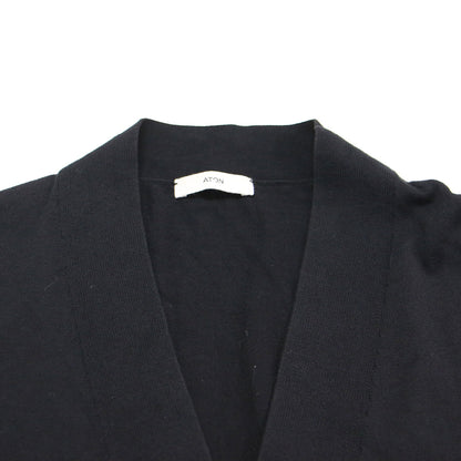 22春夏 スビン コットン オーバー カーディガン / SUVIN COTTON OVER プルオーバー Vネック ボタンダウン 長袖 ドロップショルダー ハイゲージ