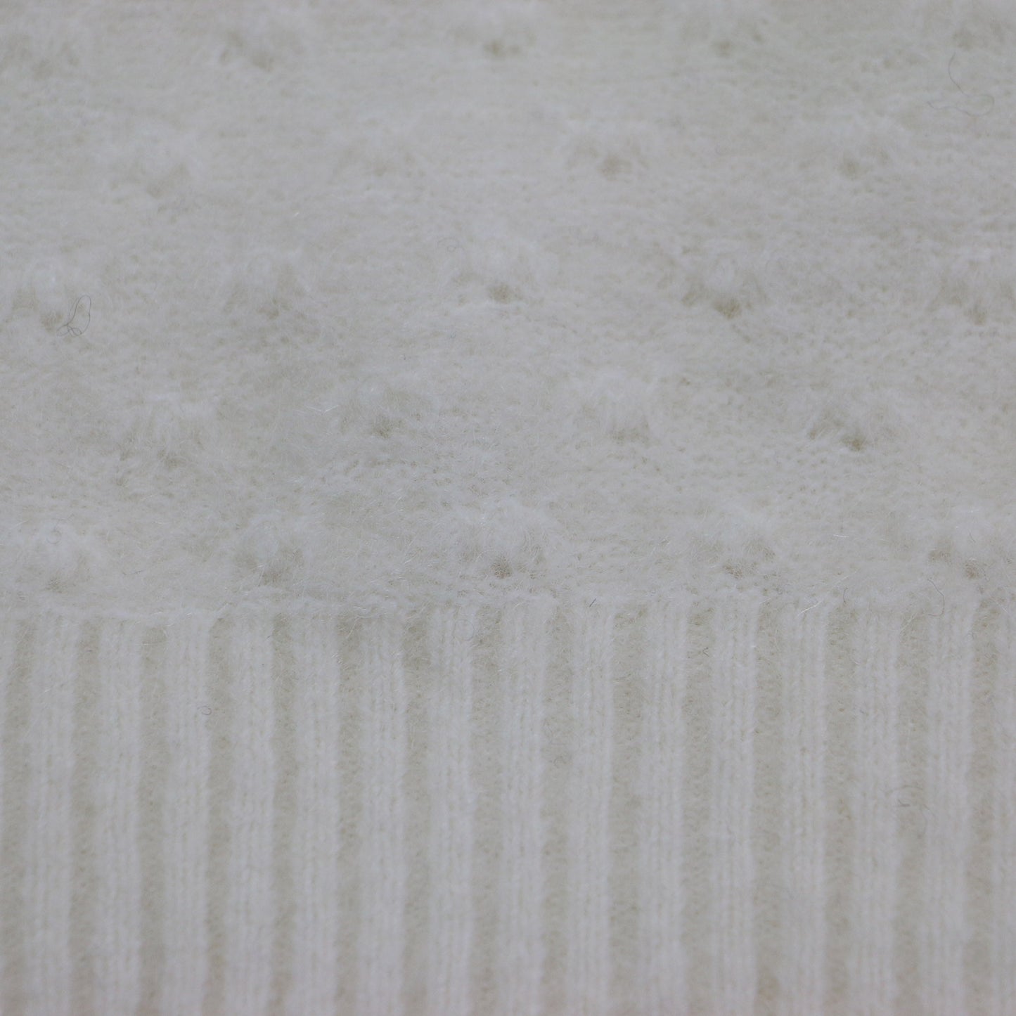 22秋冬 ハーフスリーブ フリルネック ニット / プルオーバー ハイネック リボン