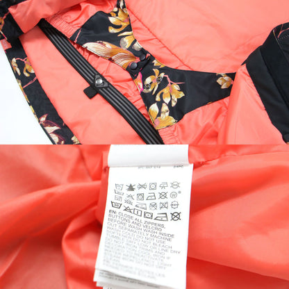 20秋冬 フード付き 総柄 スノージャケット / TORAH BRIGHT RX JETTY NP JK 長袖 ハイネック フラワープリント ロゴ 刺繍