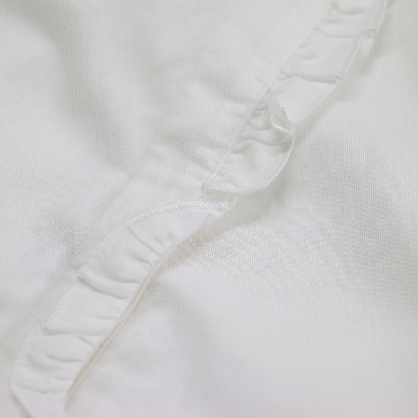 21秋冬 コットン フリル カラー シャツ / COTTON FRILL COLLAR SHIRT ブラウス 長袖 ボタンダウン 比翼ボタン ウォッシャブル