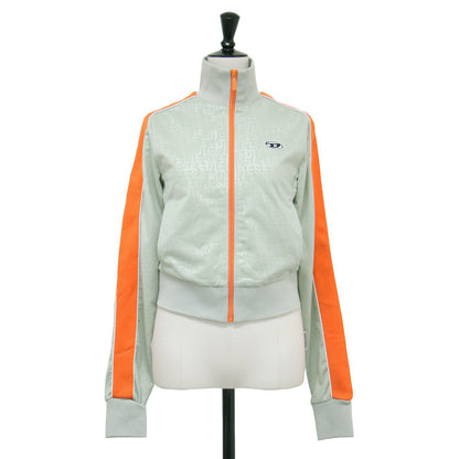 22春夏 F-MACSY-MON トラックジャケット / ライトアウター ジャージ 総柄 ロゴ ワッペン