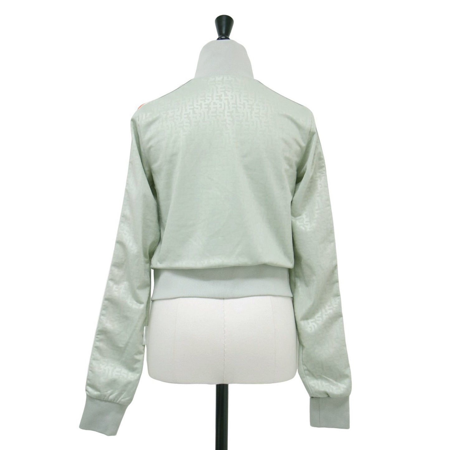 22春夏 F-MACSY-MON トラックジャケット / ライトアウター ジャージ 総柄 ロゴ ワッペン