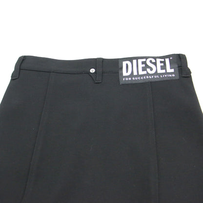 フロントジップ スリム タイトスカート / ペンシルスカート ロング丈 ストレート ストレッチ