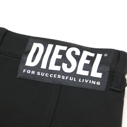 フロントジップ スリム タイトスカート / ペンシルスカート ロング丈 ストレート ストレッチ