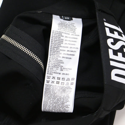 フロントジップ スリム タイトスカート / ペンシルスカート ロング丈 ストレート ストレッチ