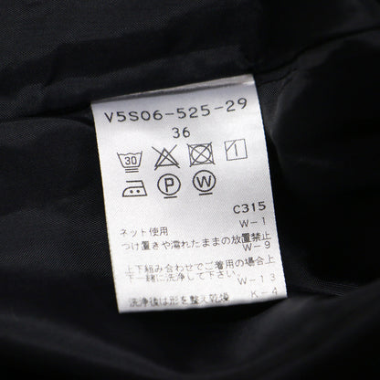 スプリングガーデン ラップ風 フレアスカート / ミモレ丈 Aライン 花柄 スリット