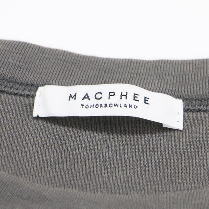 21春夏 シルキーフライス ハーフスリーブ プルオーバー / カットソー クルーネック コンパクト ジャージー素材