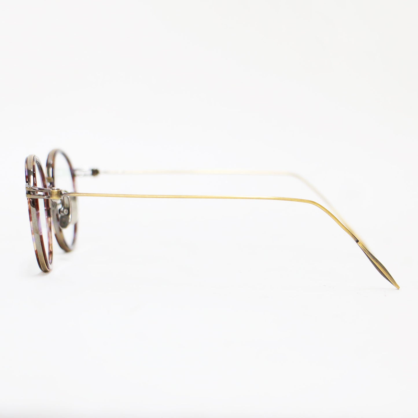 ボストン型 伊達メガネ / サングラス メタルシリーズ