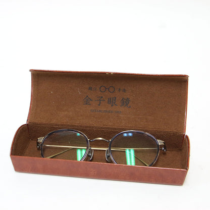 ボストン型 伊達メガネ / サングラス メタルシリーズ