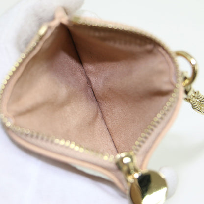 メタルチャーム コインケース / ポーチ ロゴ チェーン レザー ノベルティ