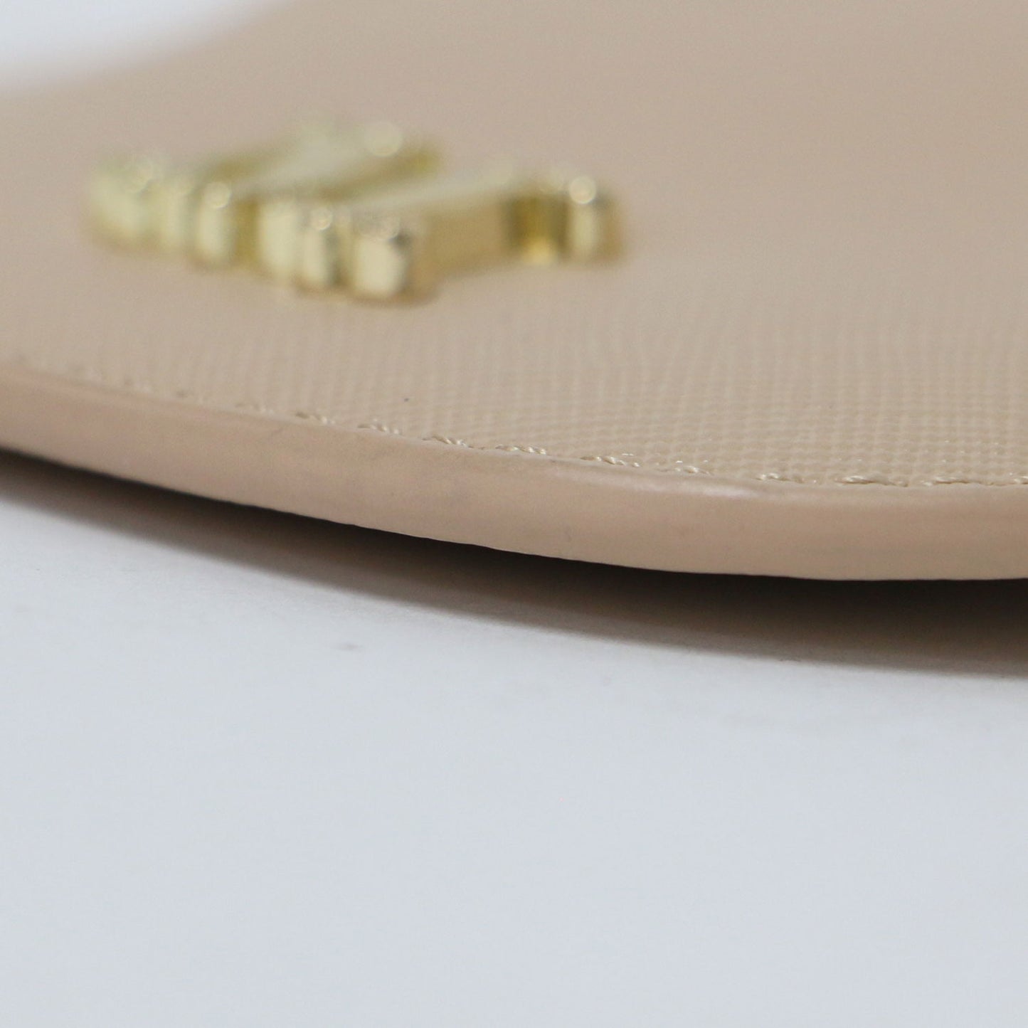 メタルチャーム コインケース / ポーチ ロゴ チェーン レザー ノベルティ