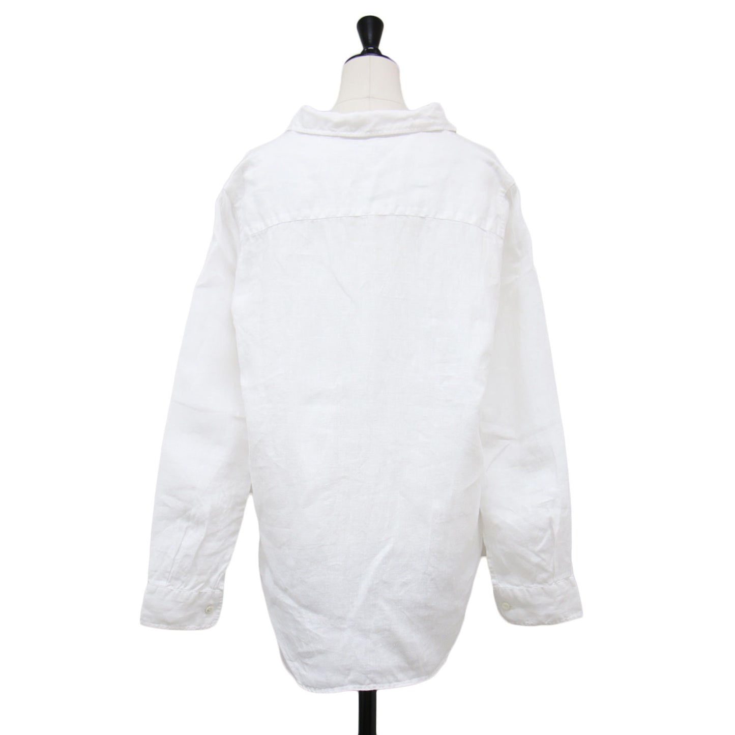 24春夏 リネン シャツ / LINEN ワイド 長袖 ボタンダウン ウォッシャブル