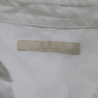 24春夏 リネン シャツ / LINEN ワイド 長袖 ボタンダウン ウォッシャブル