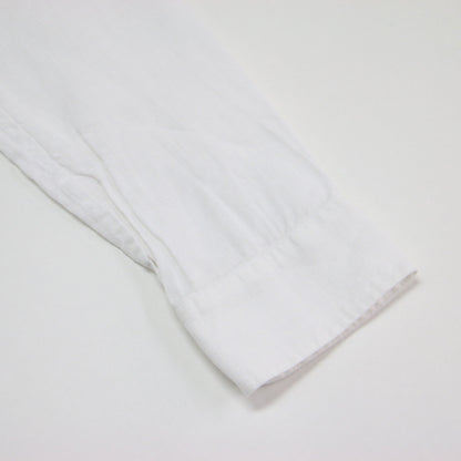 24春夏 リネン シャツ / LINEN ワイド 長袖 ボタンダウン ウォッシャブル