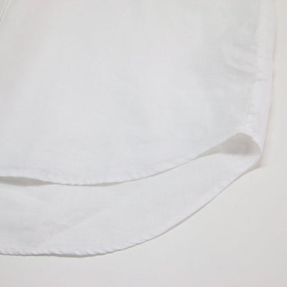 24春夏 リネン シャツ / LINEN ワイド 長袖 ボタンダウン ウォッシャブル