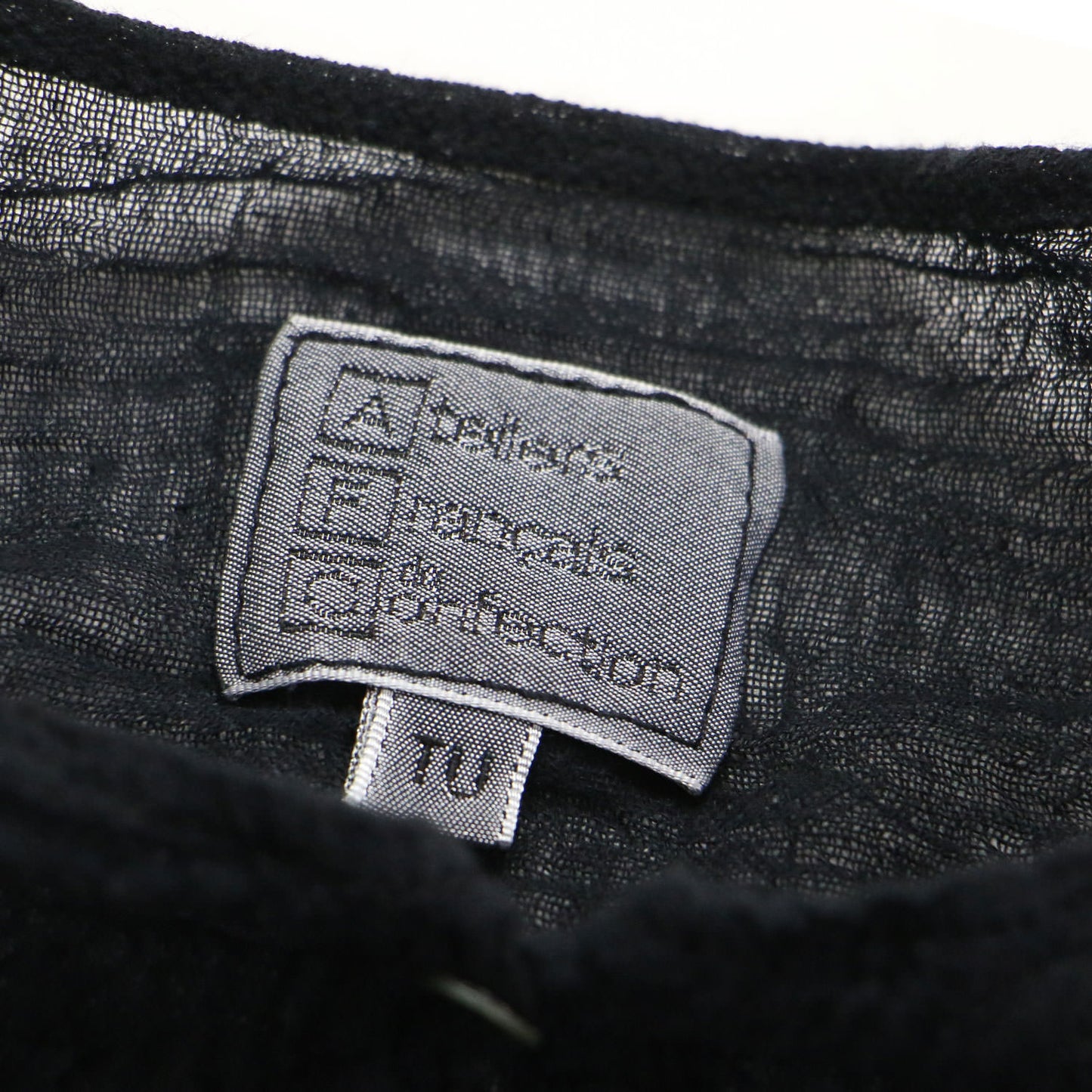 × LES ATELIERS FRANCAIS DE CONFECTION 別注 23春夏 ヘンリーネック シャツ / SP HENLY NECK L/SL ブラウス 長袖 シェルボタン コットン