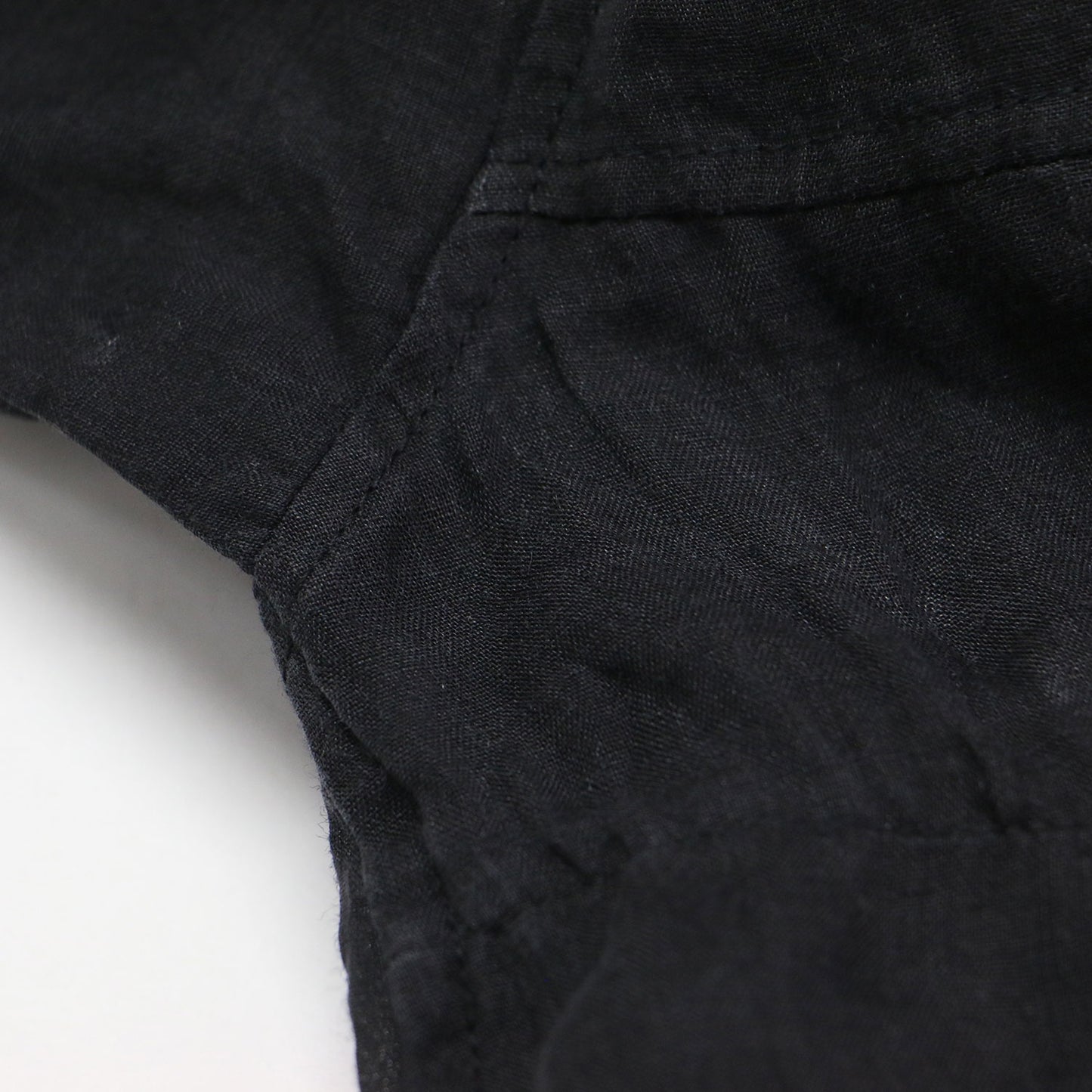 24春夏 ラミー シアー ジップブルゾン / ジャケット 長袖 ハイネック ギャザー ワイド リネン