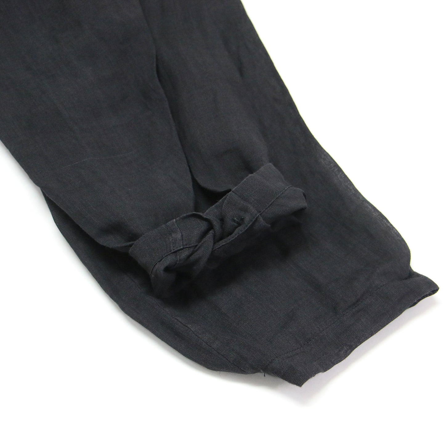 24春夏 ラミー シアー ジップブルゾン / ジャケット 長袖 ハイネック ギャザー ワイド リネン