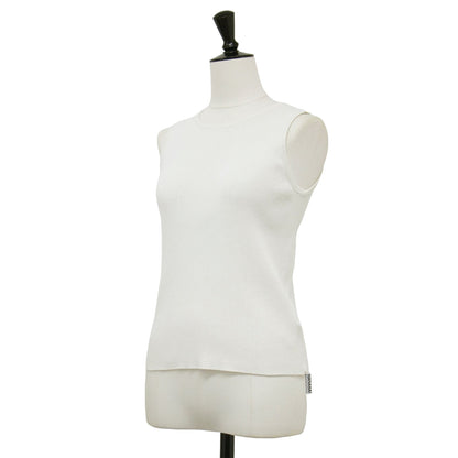 23春夏 リブ クロップ タンクトップ / MUSE Diner B RIB CROP ニット コンパクト ストレッチ