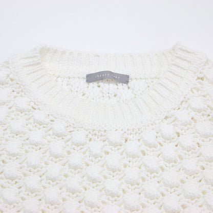 25春夏 リリカ シャカリ セーター / ニット ベスト Lilica Shacarri Sweater プルオーバー リブ ポップコーン柄