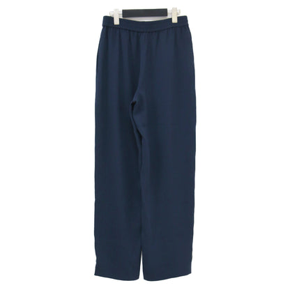 25春夏 サテンクレープ ストレートパンツ / Satin Crepe Straight Pull On Pant イージーパンツ ウエストゴム