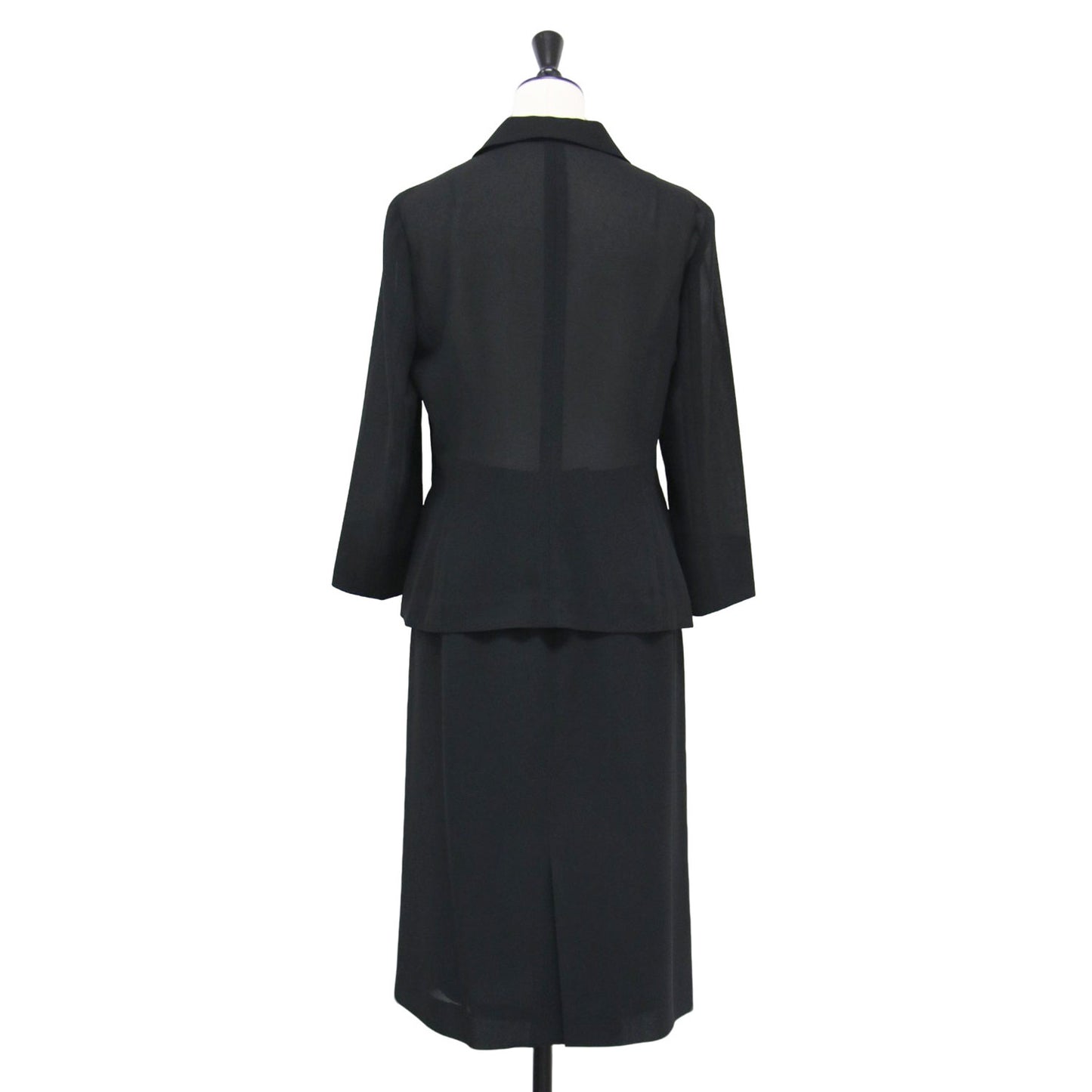 ジャケット スカート スーツ / セットアップ 長袖 テーラード Iライン タック スリット メッシュ