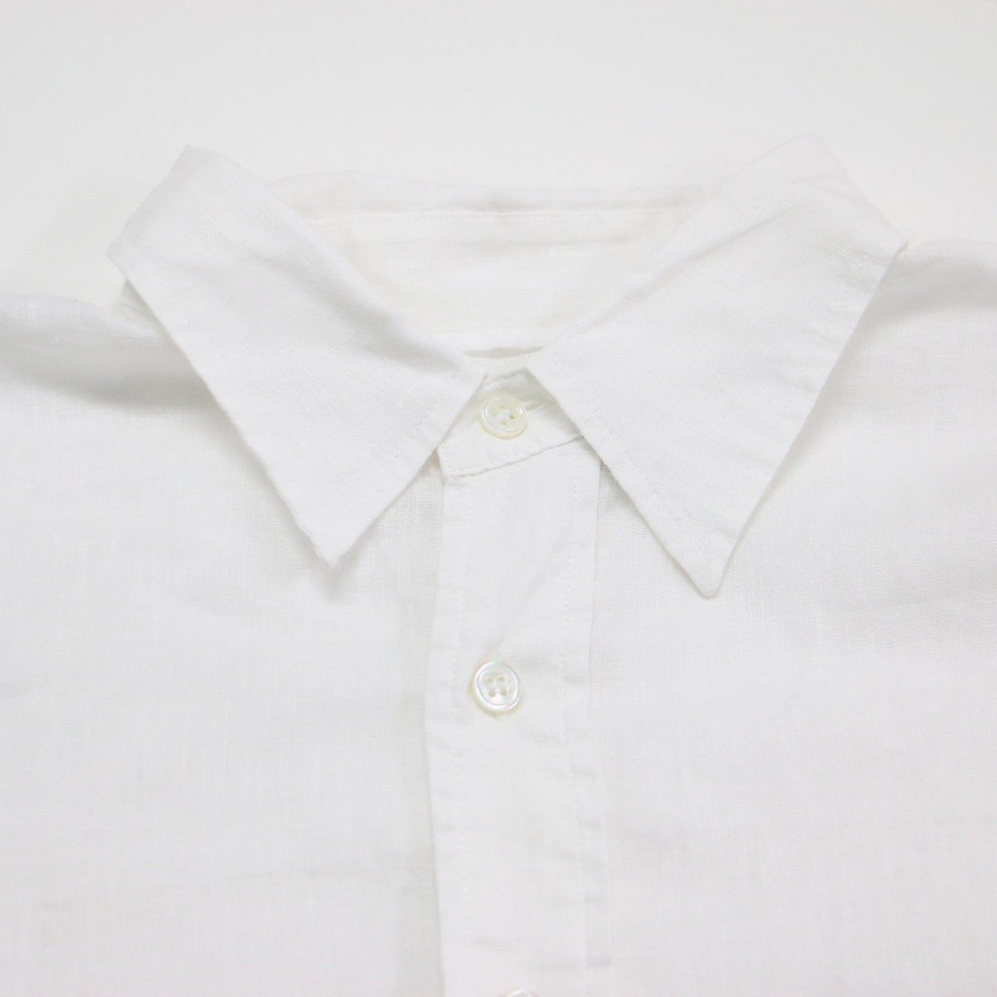 24春夏 コットン リネン ルーズシャツ / ブラウス 長袖 ワイド ドロップショルダー