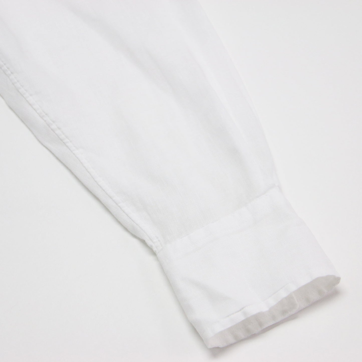 24春夏 コットン リネン ルーズシャツ / ブラウス 長袖 ワイド ドロップショルダー