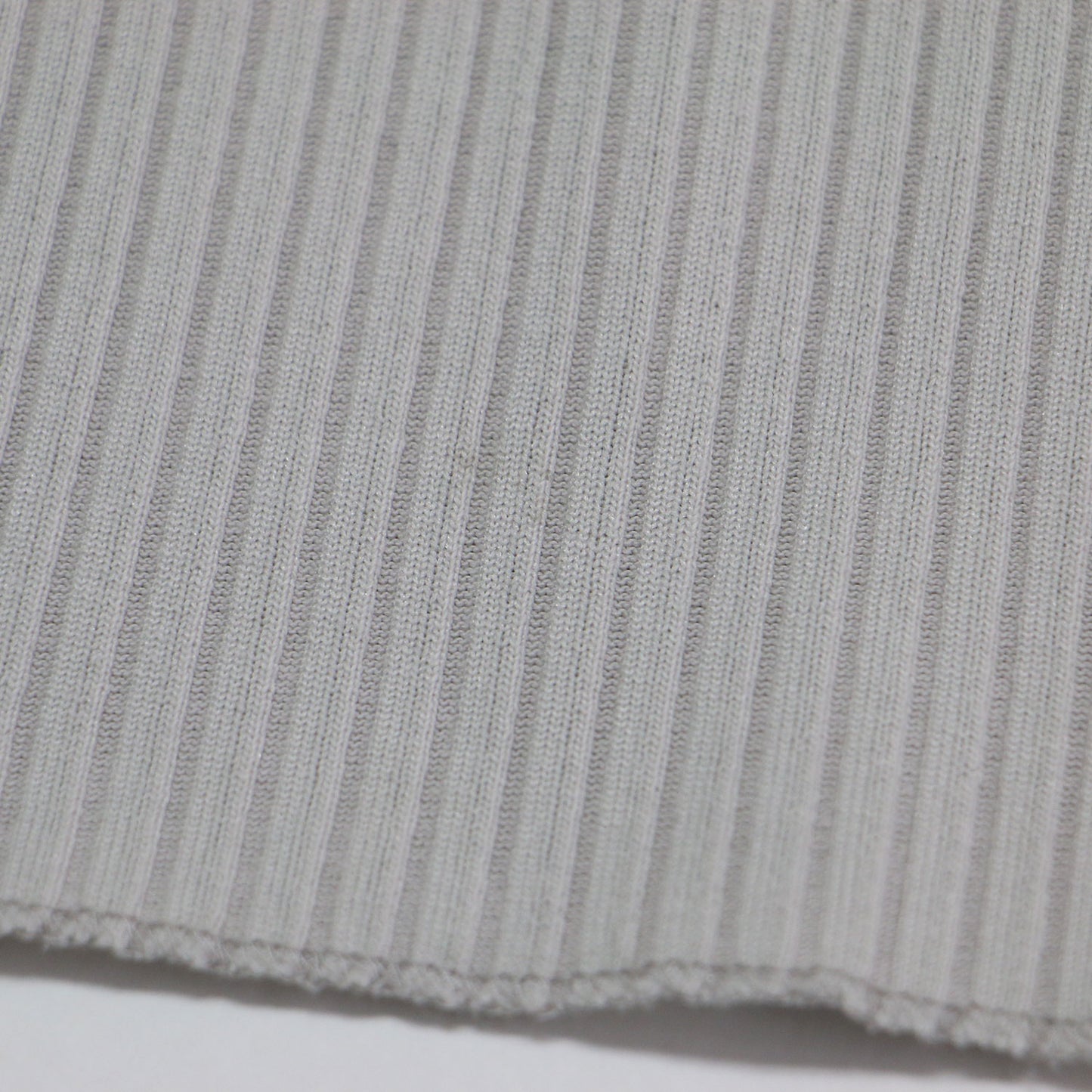 24春夏 トタン テレコ タイトスカート / ニット ロング丈 ウエストゴム スリット リブ コットン