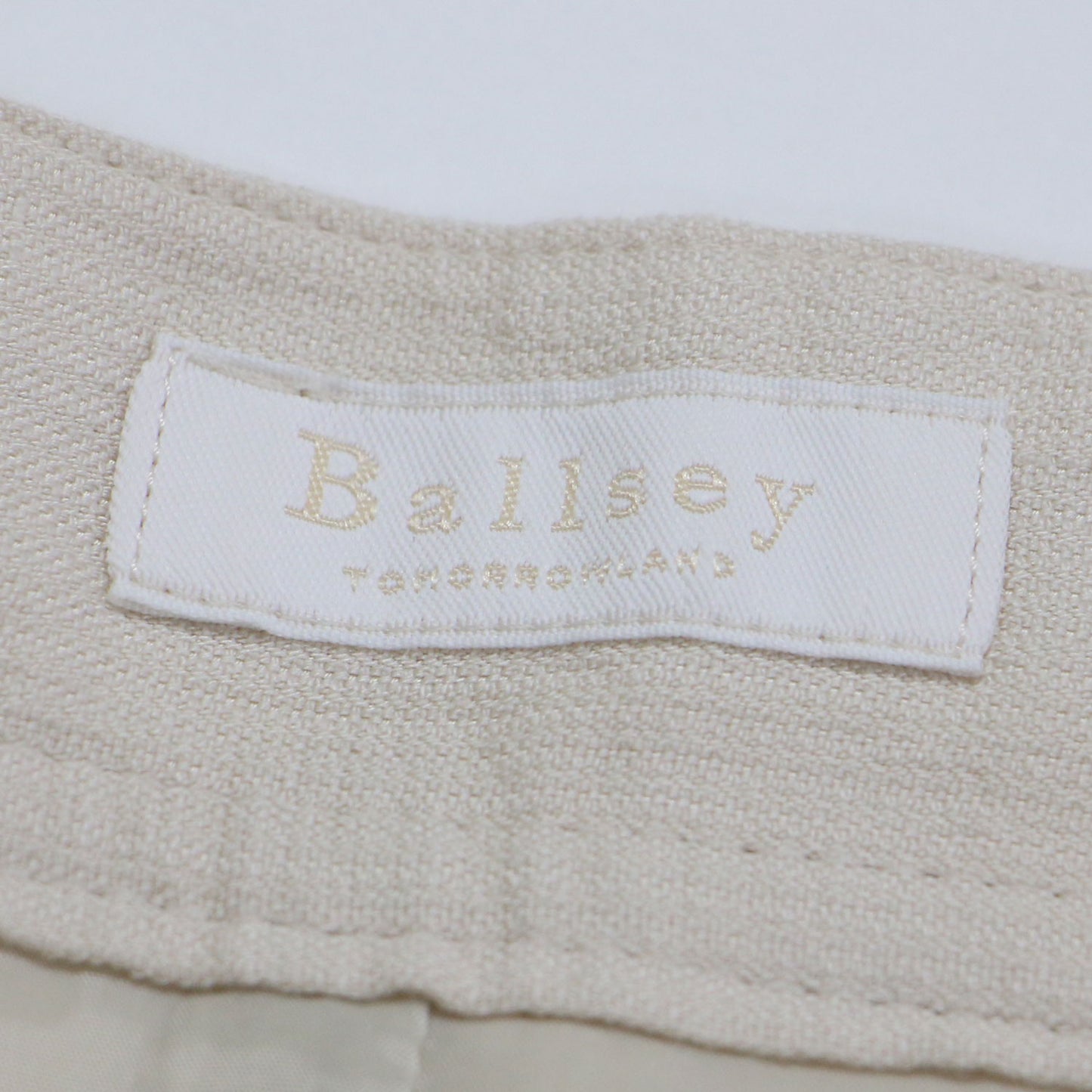 24春夏 コードレーン タック キュロットパンツ / ショートパンツ ハイウエスト Aライン リネン