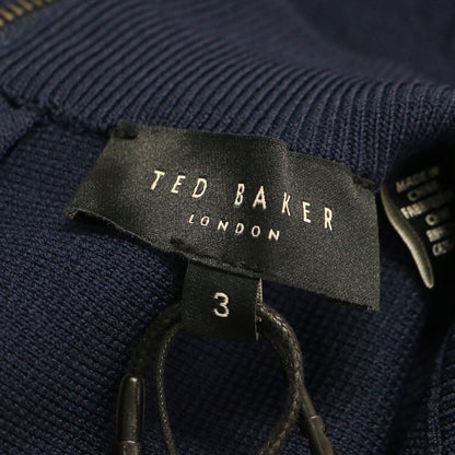 ハイネック フレア 切替 ニット ドレス / Full Milano Fit And Flare Dress ワンピース 5分袖 膝丈 ミニ ストレッチ