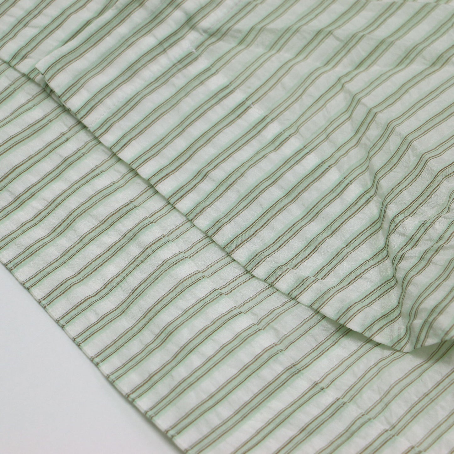 25秋冬 コットン シルク オーガンジー ワイドバランスシャツ / ブラウス 7分袖 ノーカラー ラグラン ワイド シアー