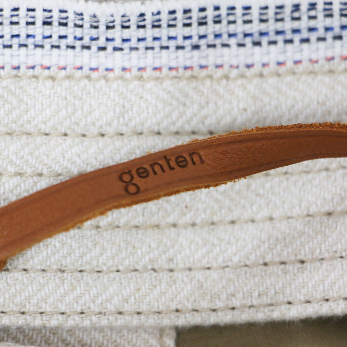 ヴィーニュ ヘリンボーン生地 バッグ / Vigne カジュアル トートバッグ ワンハンドル 革ひも