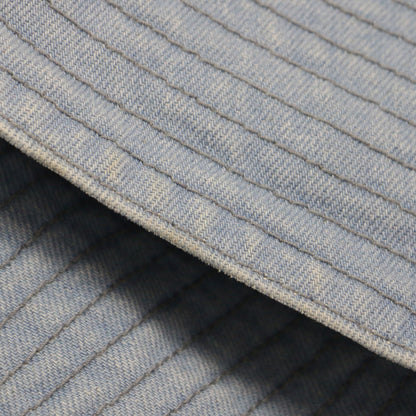 フロントボタン デニムスカート / フレア ロング丈 Aライン コットン