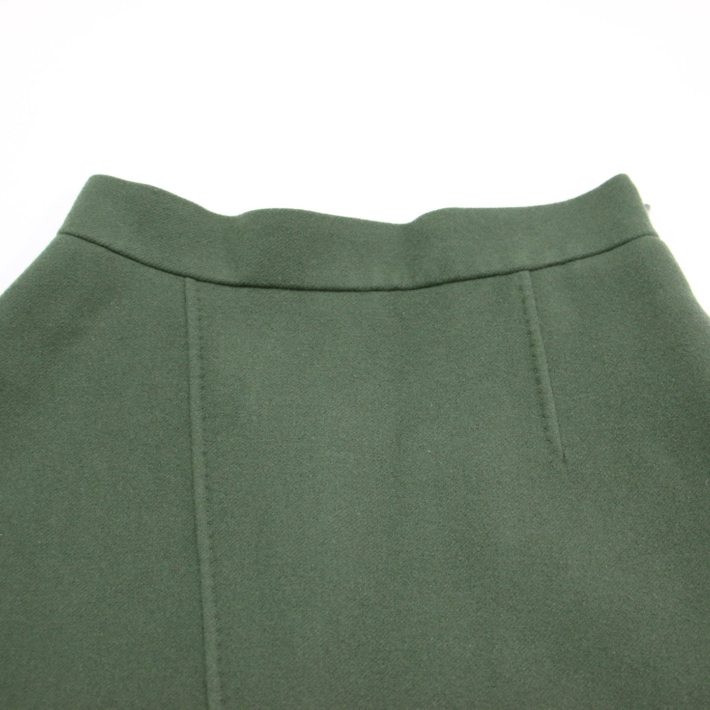 22秋冬 ウール アシンメトリー フレアスカート / ロング丈 Aライン ステッチ