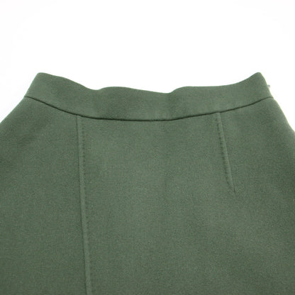 22秋冬 ウール アシンメトリー フレアスカート / ロング丈 Aライン ステッチ