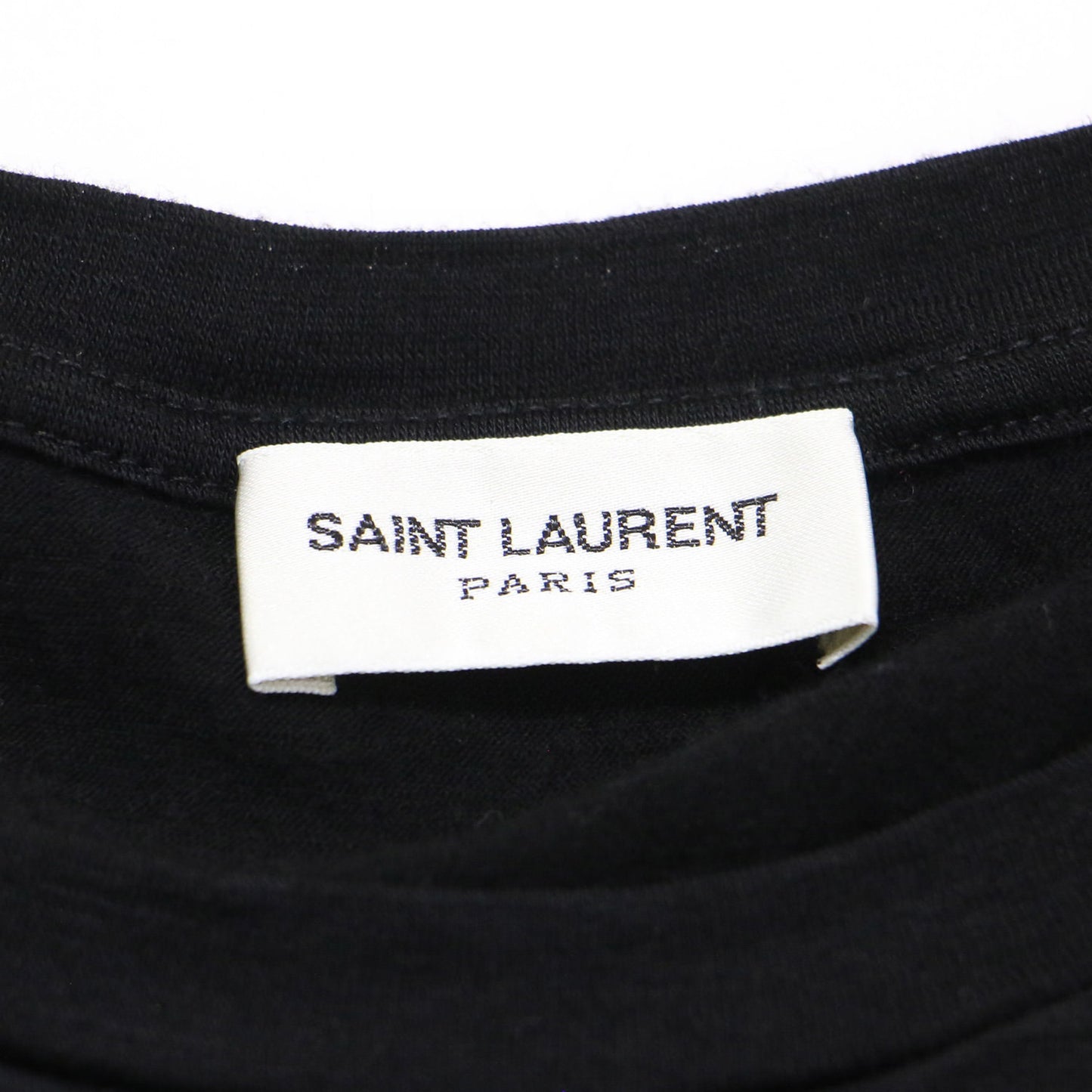 ロゴ 刺繍 モノグラム Tシャツ / カットソー 半袖 ラウンドネック ウールジャージ―