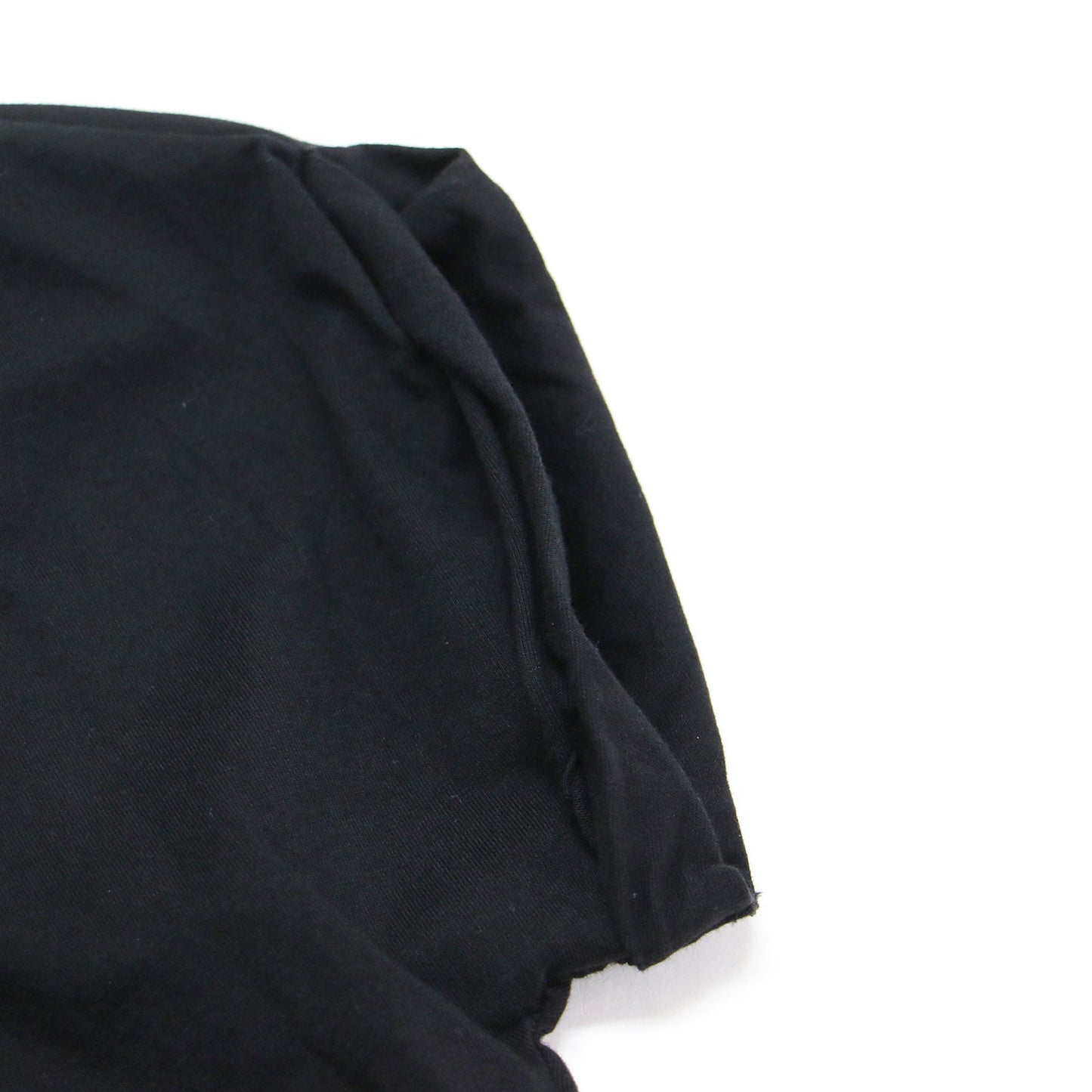 25秋冬 クロップド丈 ロゴ Tシャツ / カットソー 半袖 クルーネック ドロップショルダー コットン