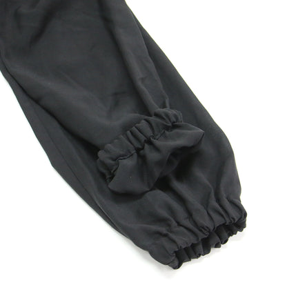 25春夏 シアー ジップ ブルゾン / SHEER ZIP BLOUSON 長袖 ハイネック ギャザー ワイド