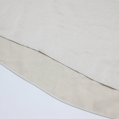 25春夏 ミューズサテン ボウタイ ブラウス / シャツ Vネック フレンチスリーブ スリット サテン