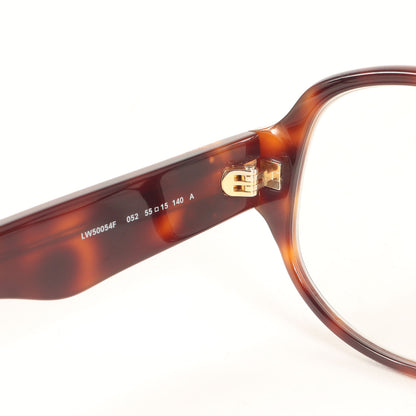 スクエア セルフレーム アイウェア LW50054F / 眼鏡 ブランドロゴ メタルパーツ
